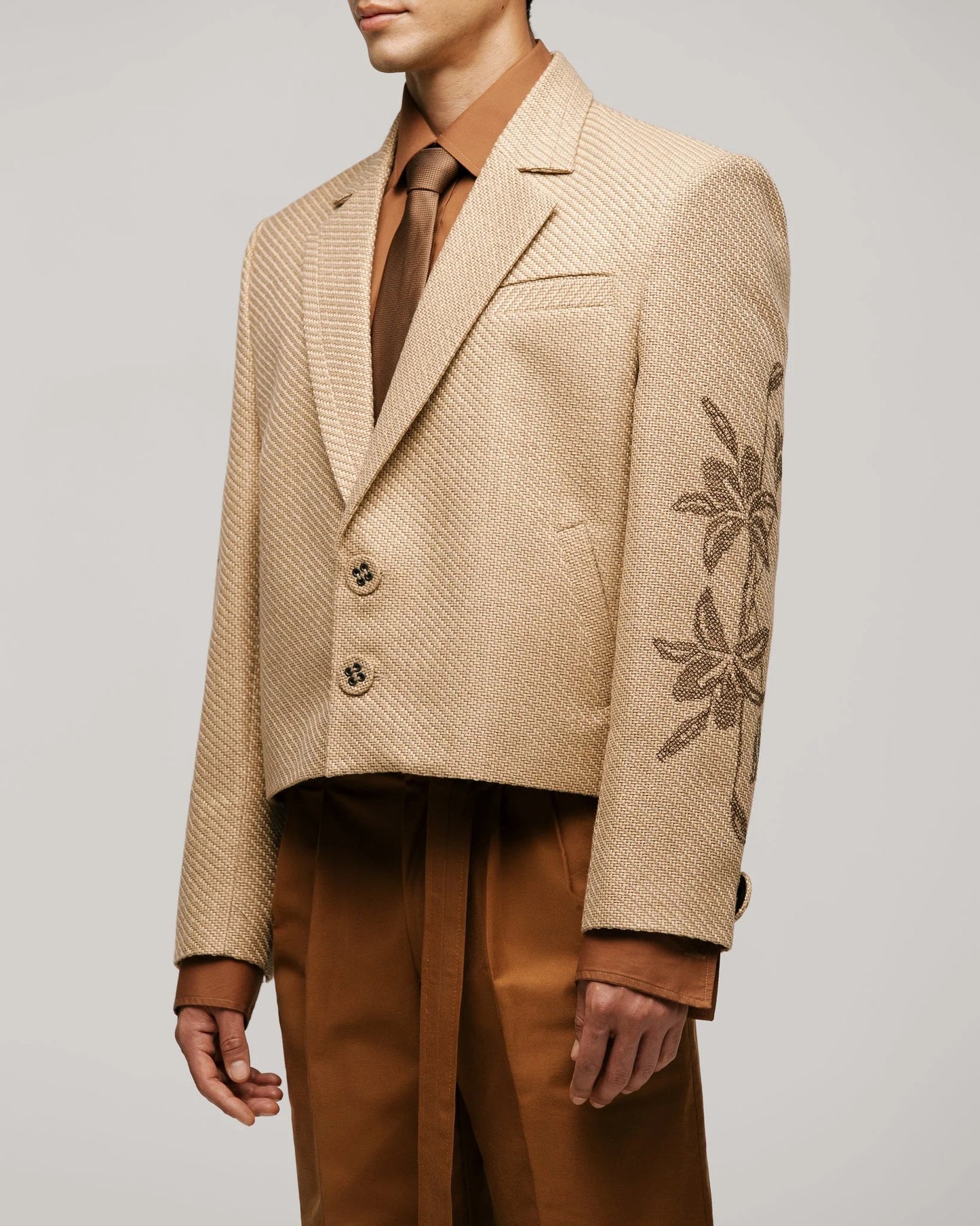 Blazer Alirio De Punto De Cruz