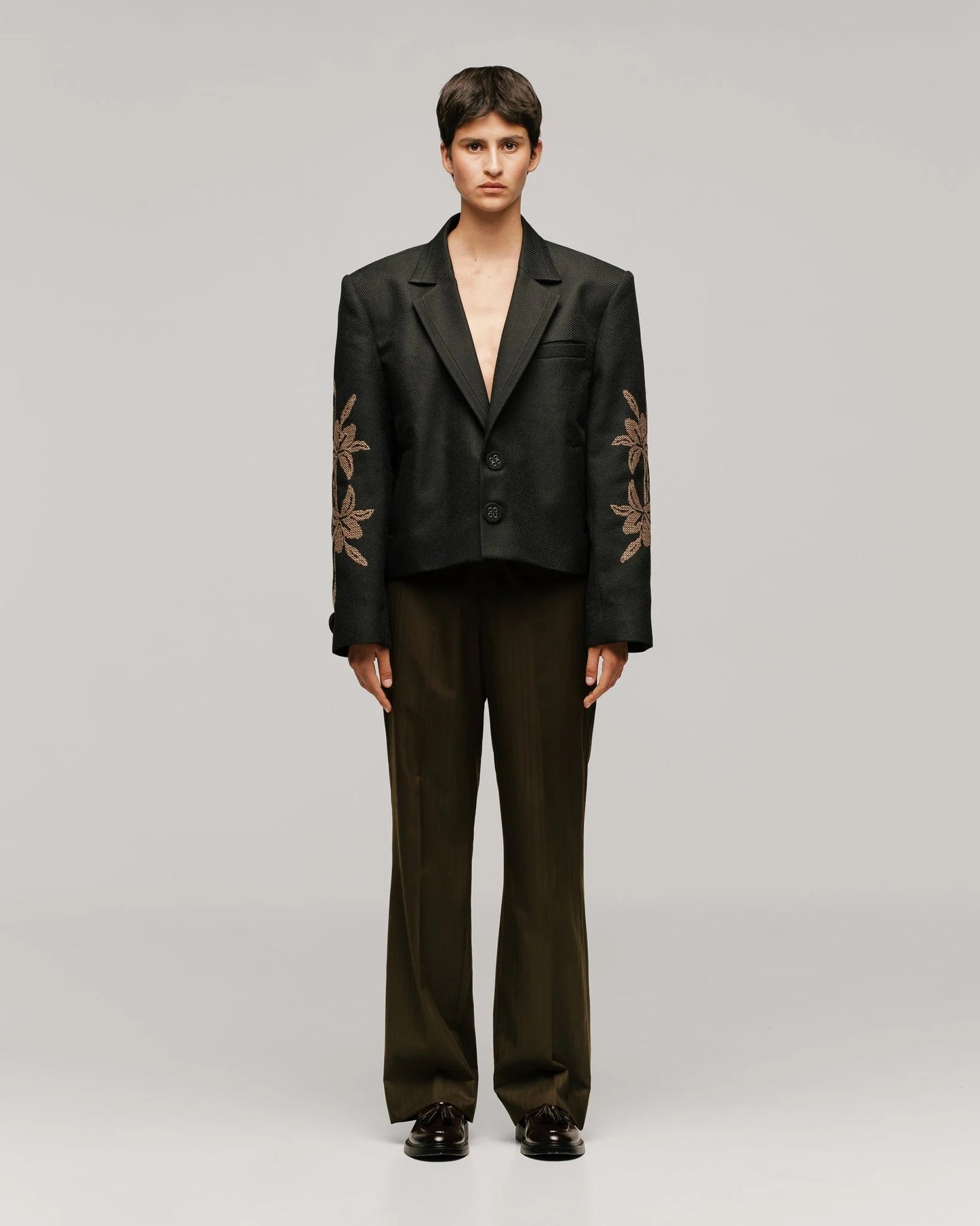 Blazer Alirio De Punto De Cruz
