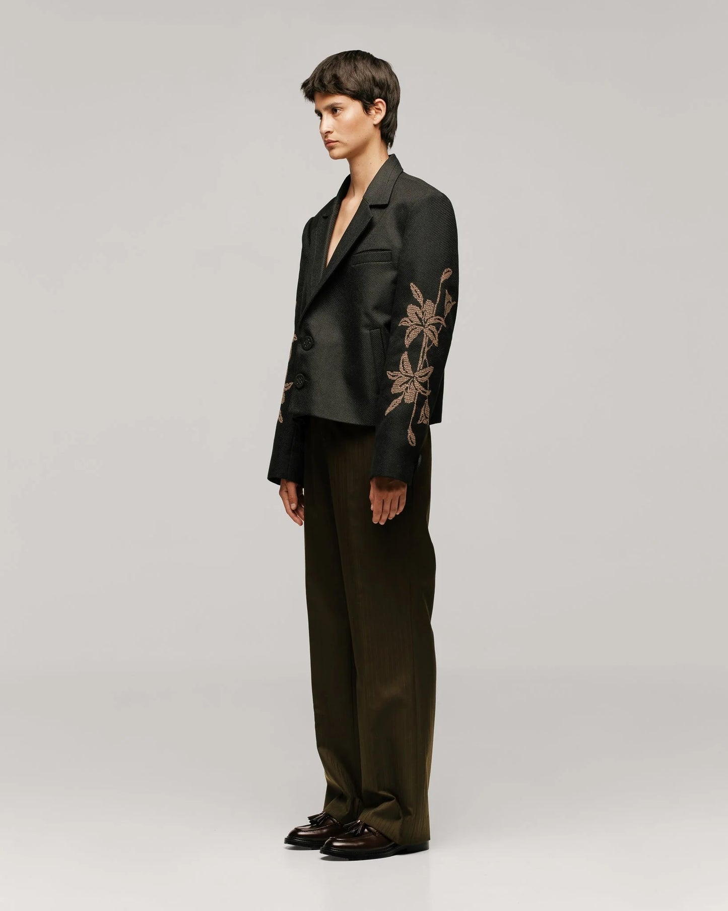 Blazer Alirio De Punto De Cruz