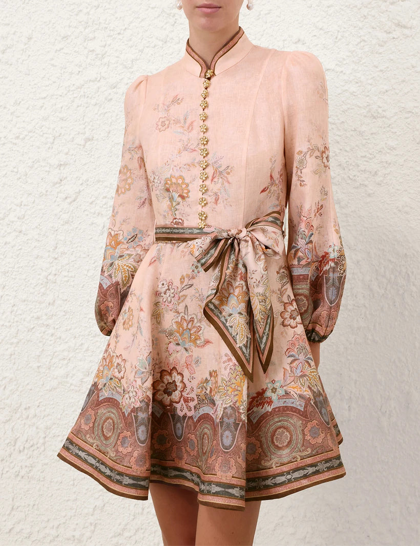 Mini Vestido Alchemy Button Mini