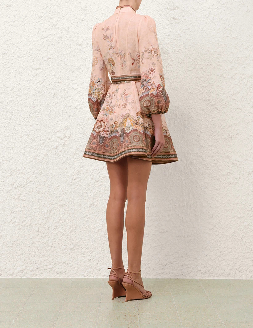 Mini Vestido Alchemy Button Mini