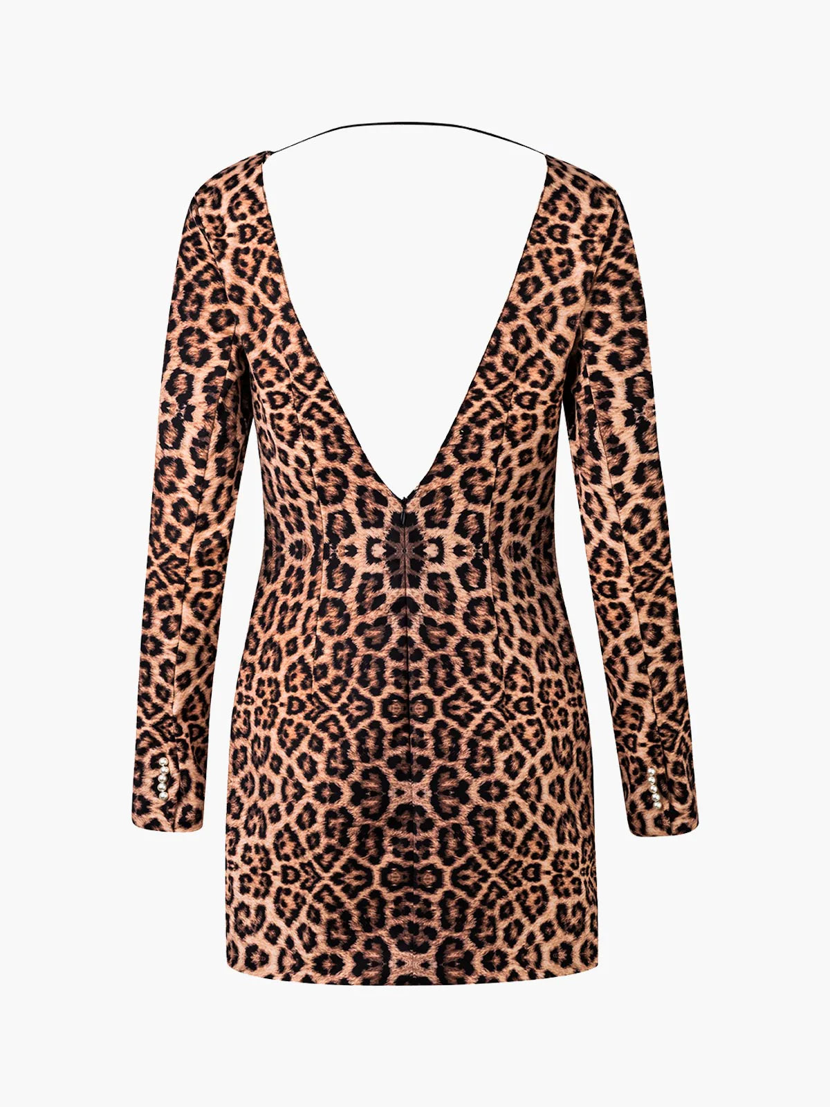 Vestido Mini Alegra Estampado Leopardo