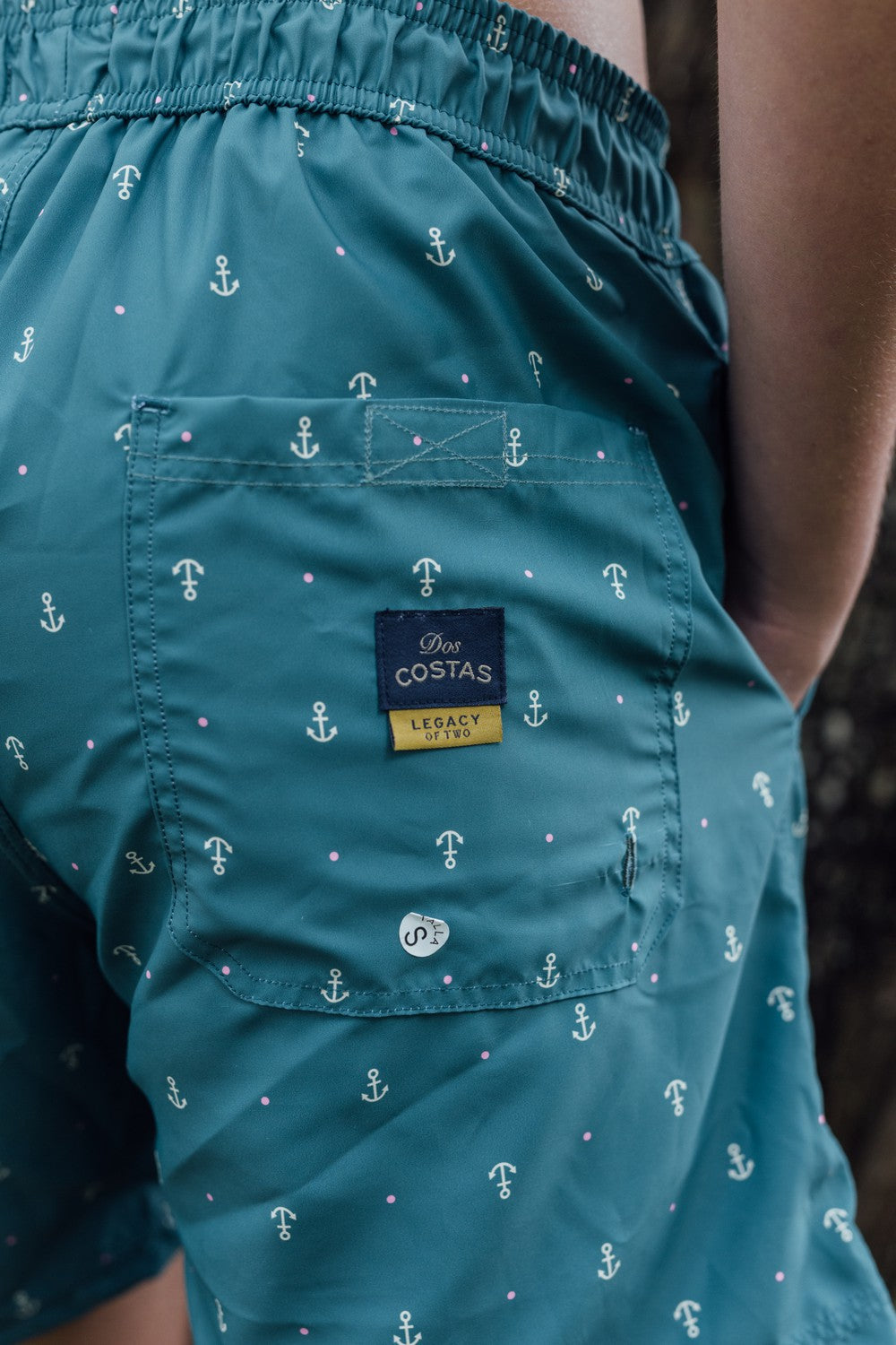 Pantaloneta Ancora Bianca