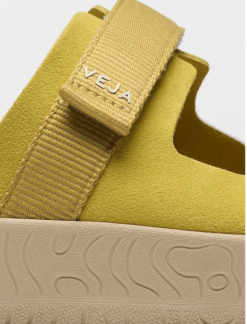 Sandalia Veja De Mujer Arpoador Suede Soft Liquor Ocre VEJA SANDALIAS Malva CO