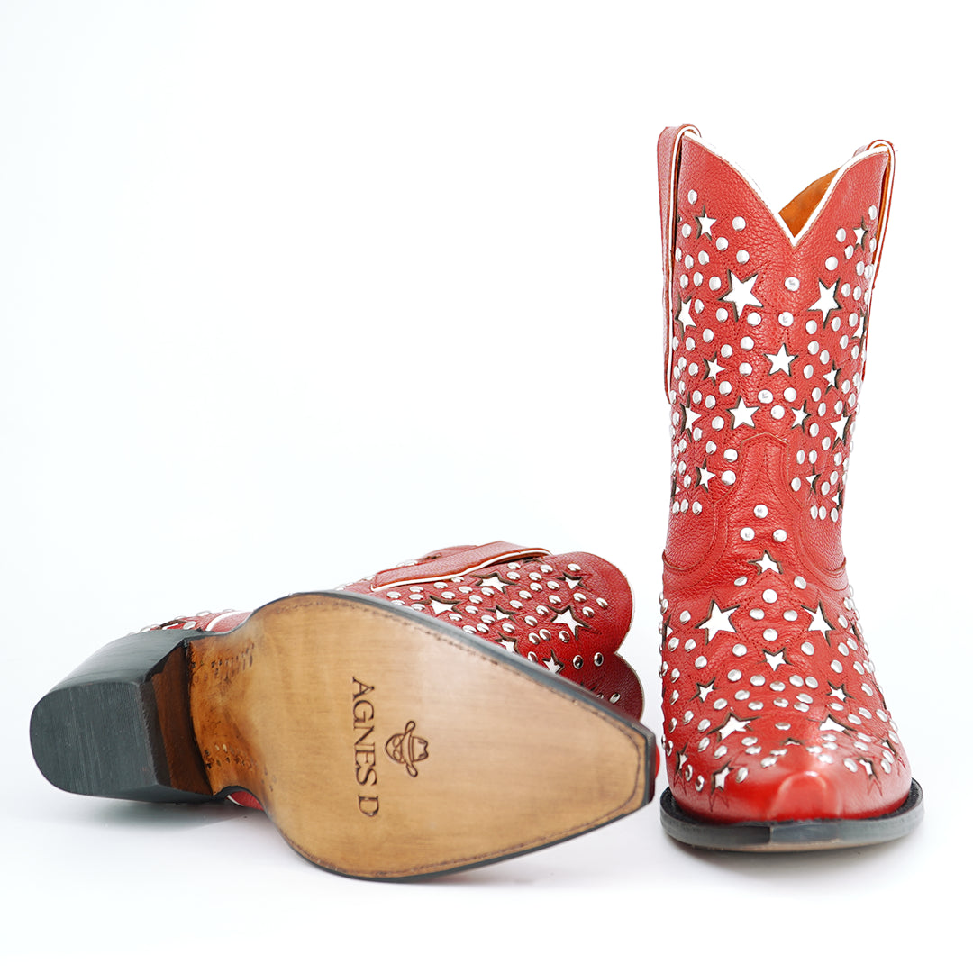 Botas Texana Adara Red BOTAS & BOTINES Malva CO