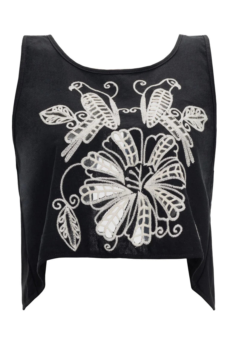 Crop Top Art Deco