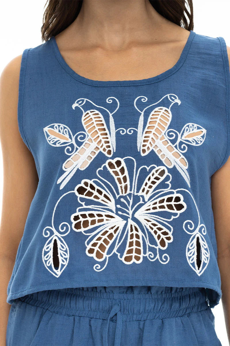 Crop Top Art Deco