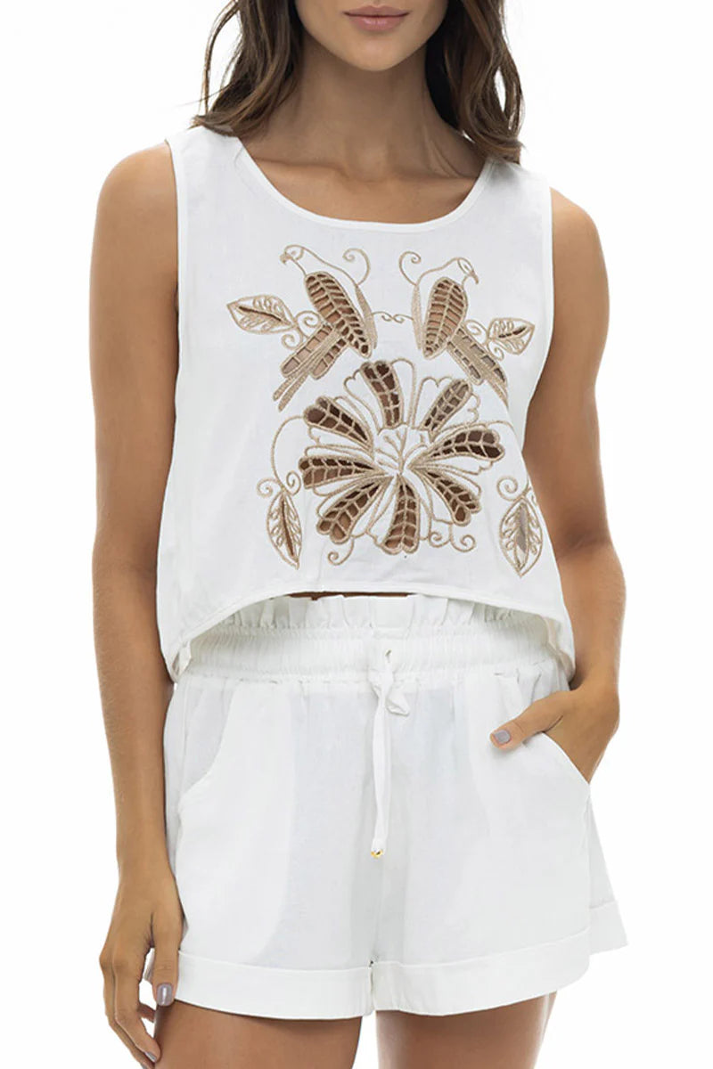 Crop Top Art Deco
