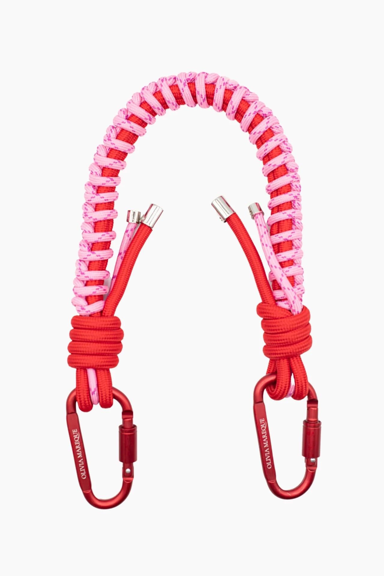 Cadena Nylon Chain 60Cm Roja