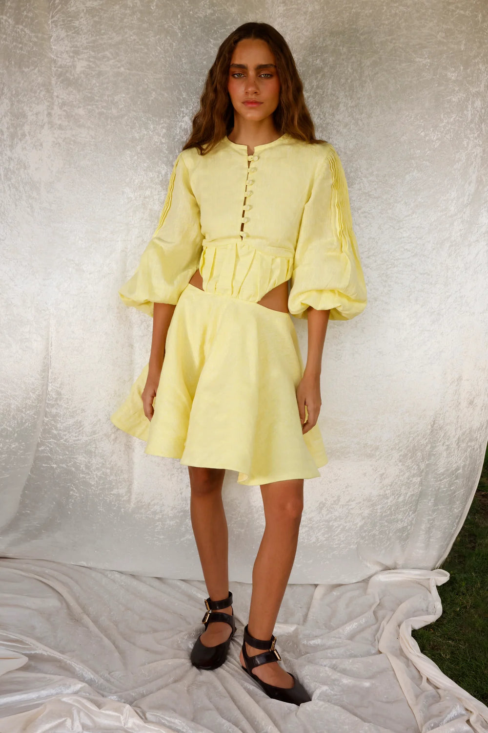 Midi Vestido Aurora CASA AZUCENA MIDI VESTIDOS Malva CO