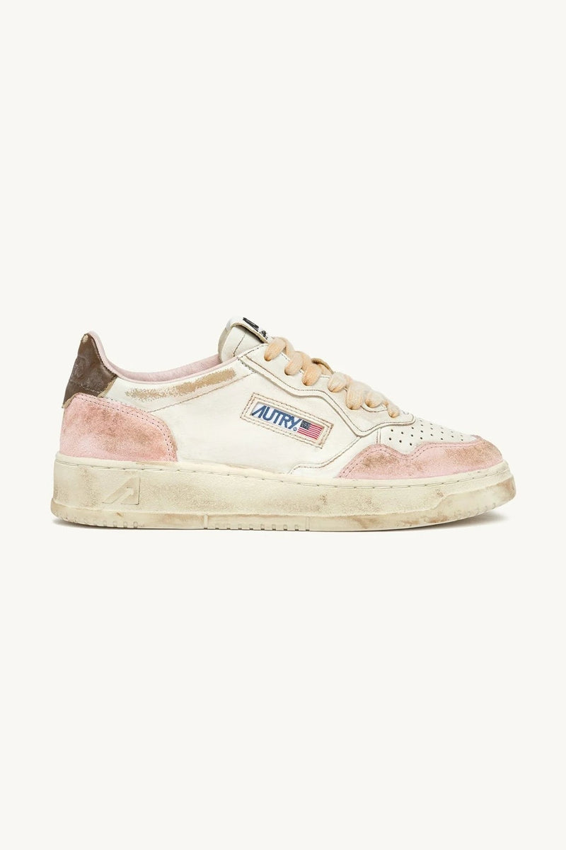 Tenis Sup Vint Low Leat Suede Mujer