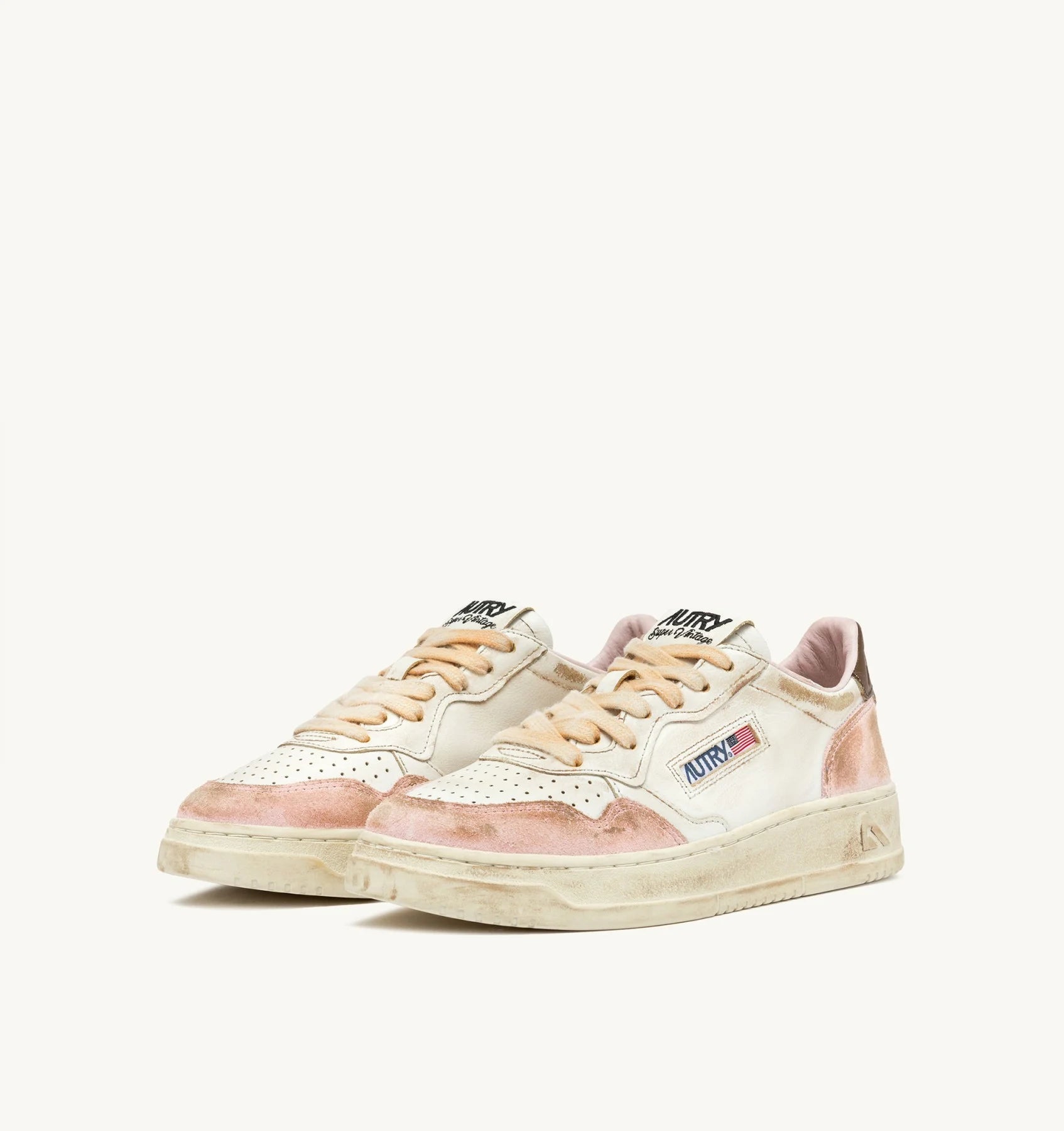 Zapatilla Sup Vint Low Leat Suede Mujer