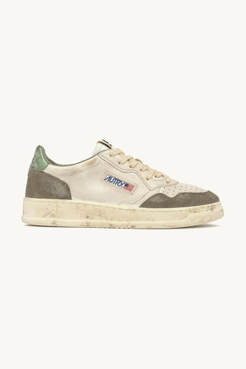 Tenis Sup Vint Low Leat Suede Mujer
