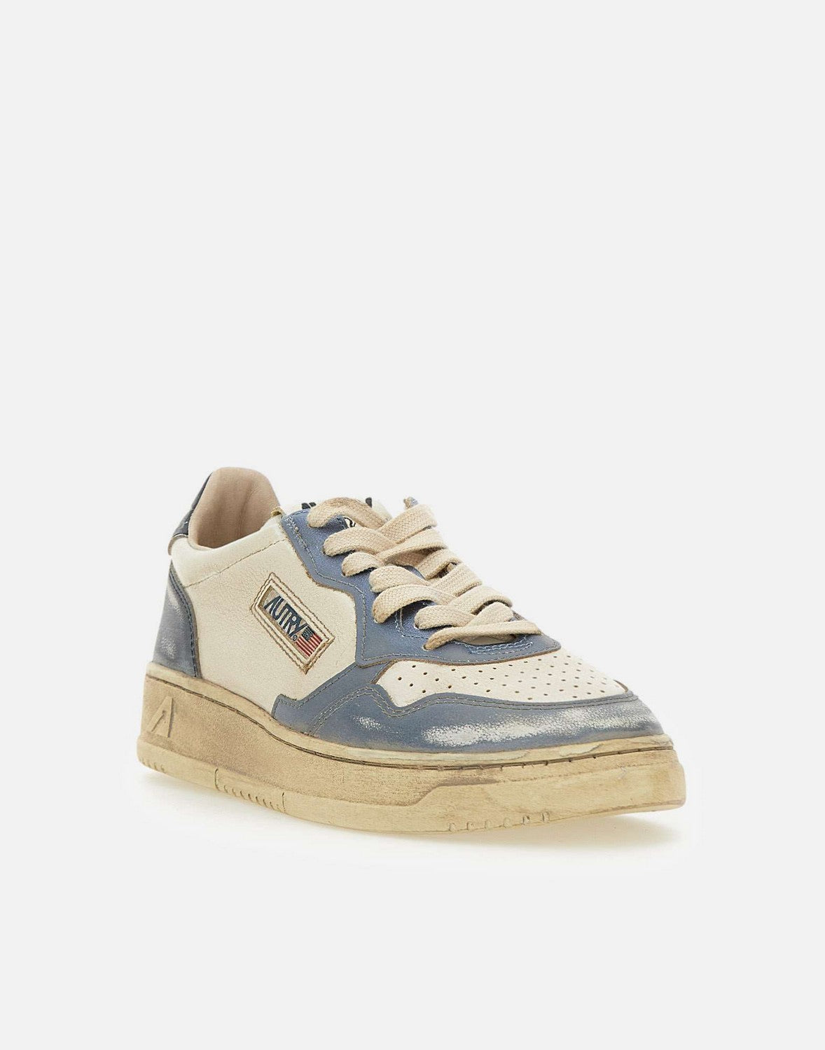 Tenis Sup Vintage Low Metal Leat Mujer