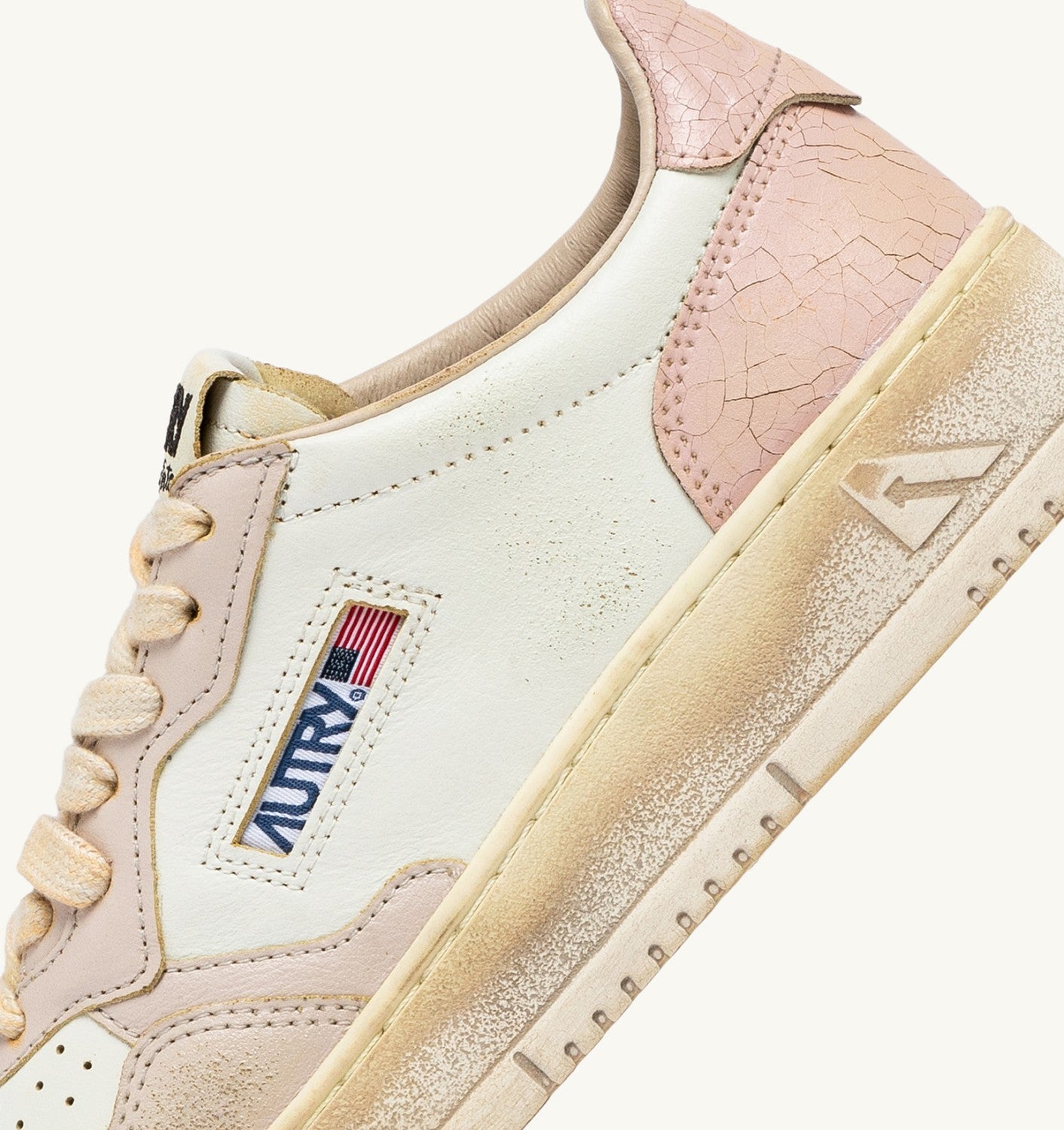 Tenis Sup Vintage Low Metal Leat Mujer