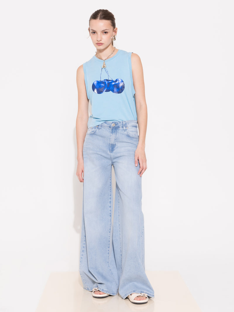 Jeans Roses New Light