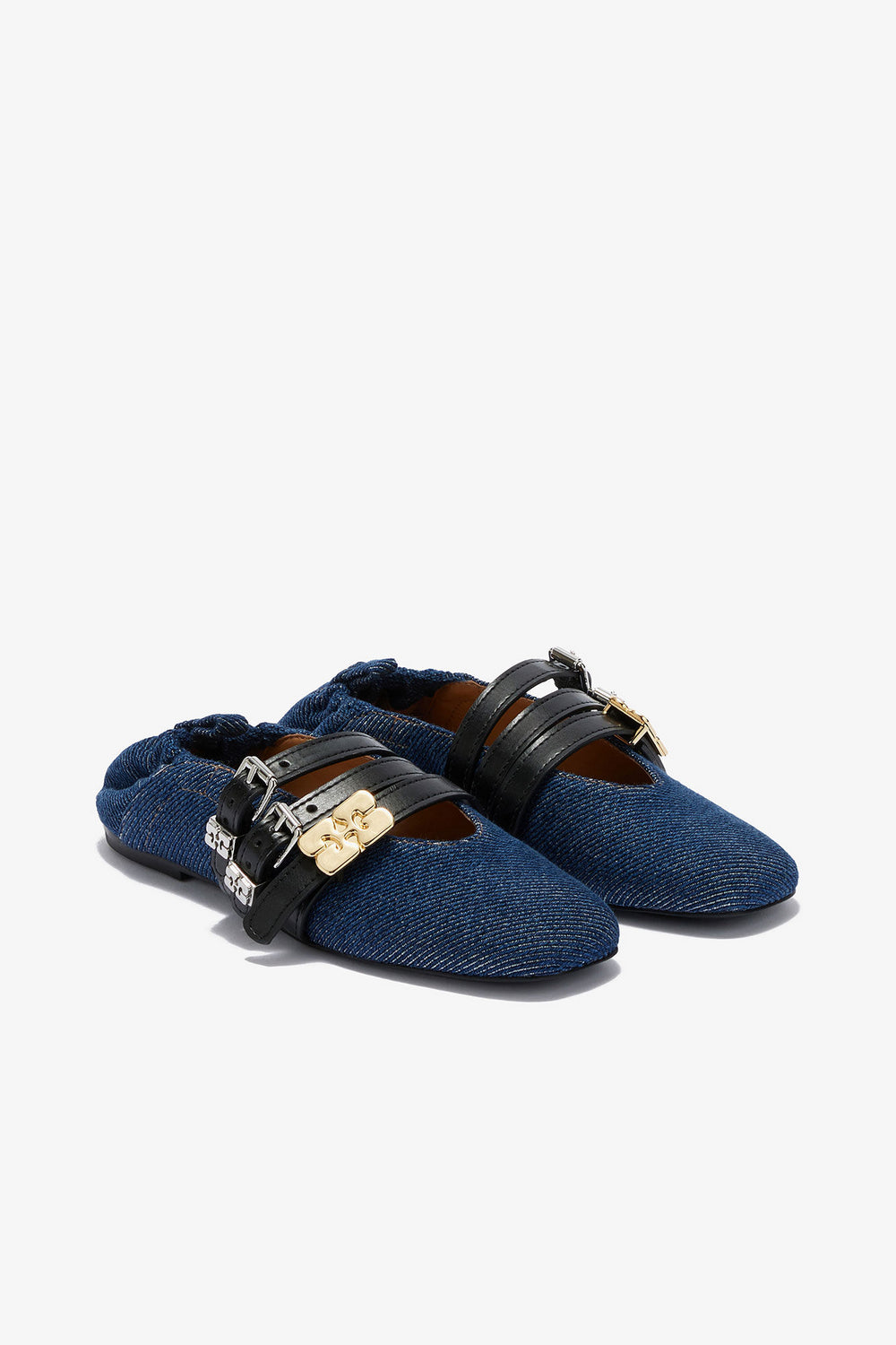 Ballerina Denim Fringed Sue Triple