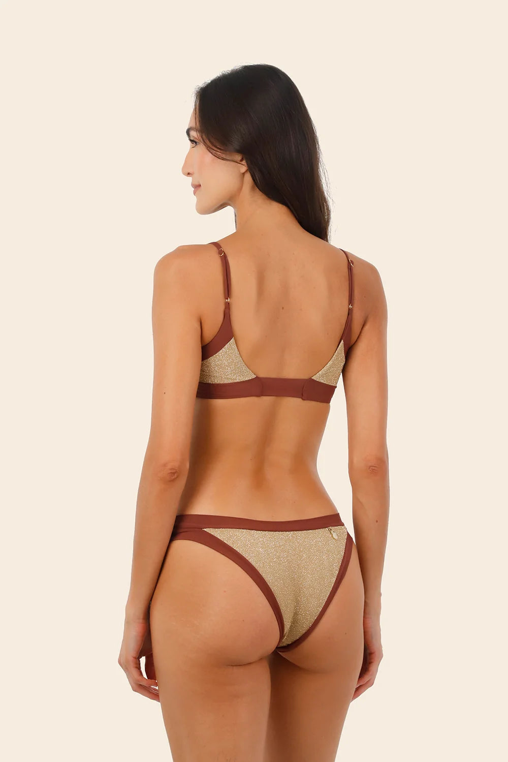 Bottom Array Blend Gold Red Color