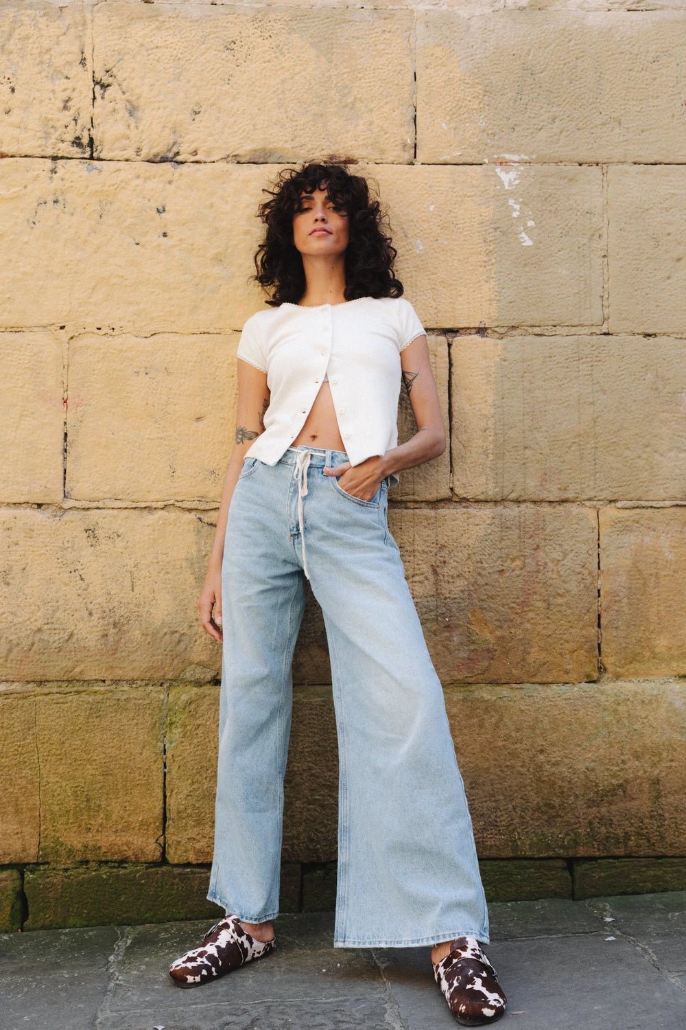 Top Babe 132 NOT A UNIFORM TOP Malva CO