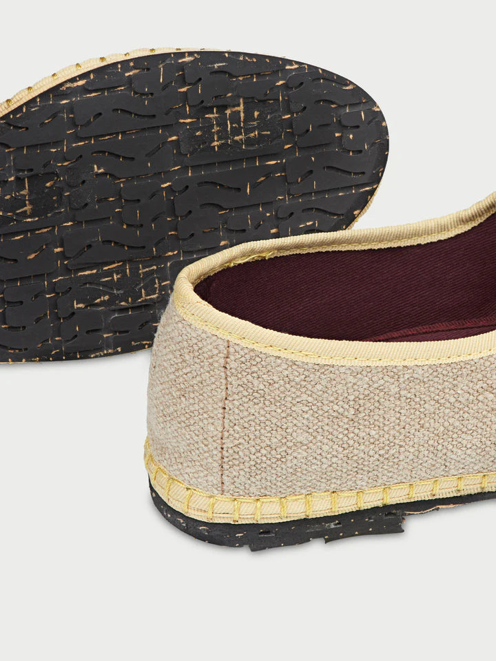 Baleta Mary Jane Linen Imelda