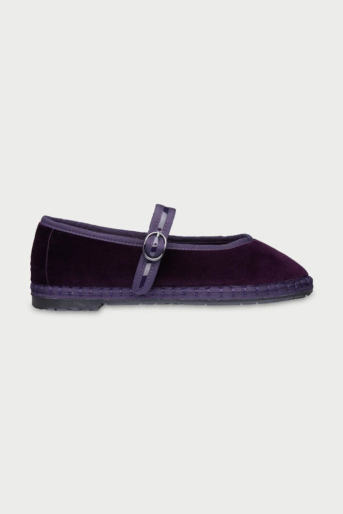 Balleta Velvet Pierre Purple