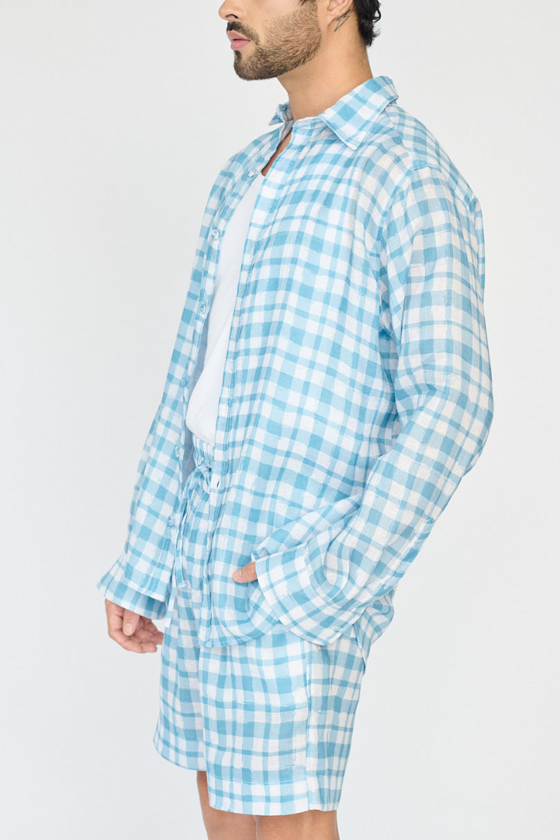 Bermuda Cuadros SHORTS & BERMUDAS ARGEMIRO SIERRA Malva CO