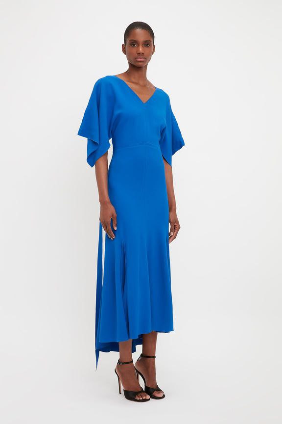 Vestido Midi Largo