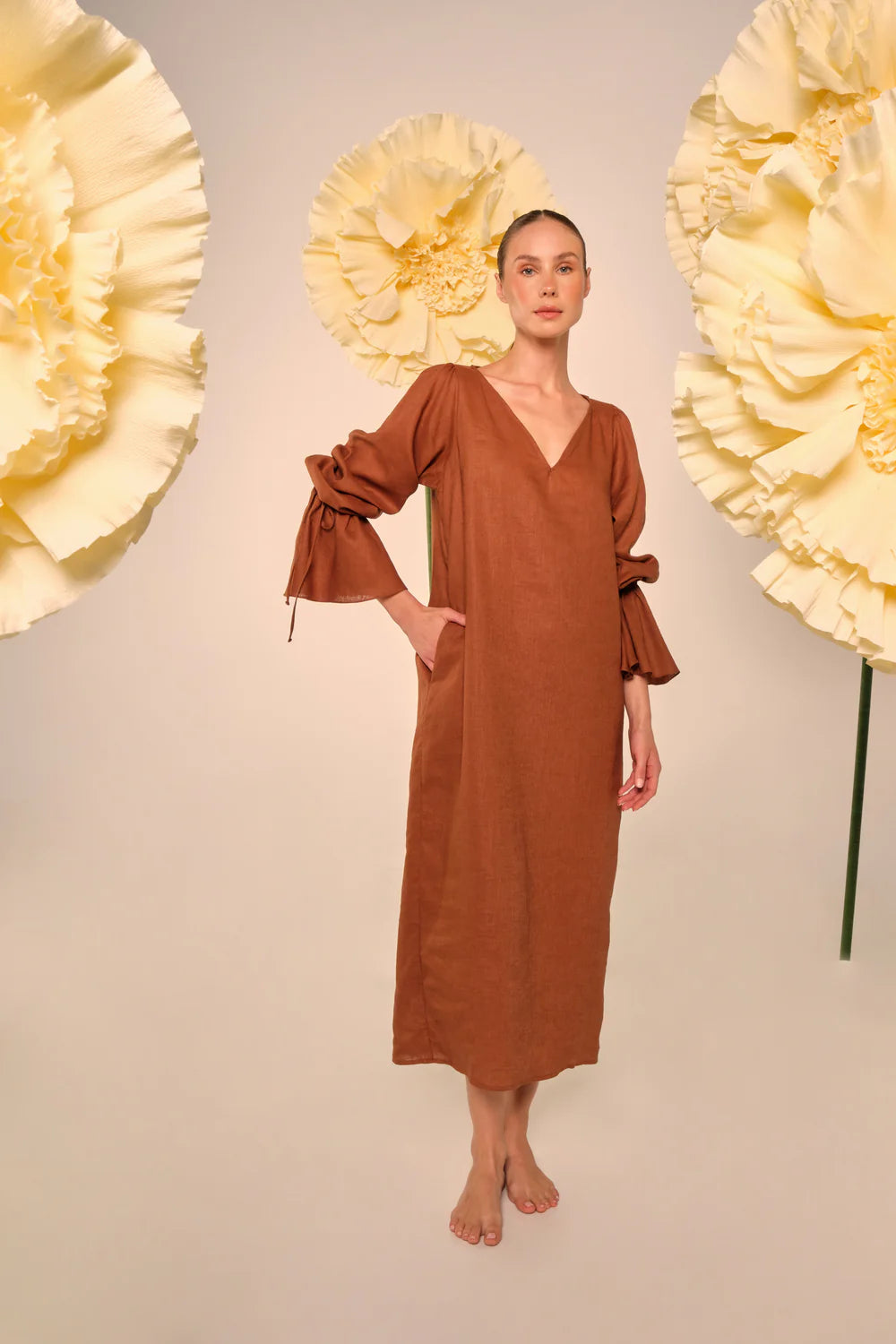 Midi Vestido Tierra Dulce