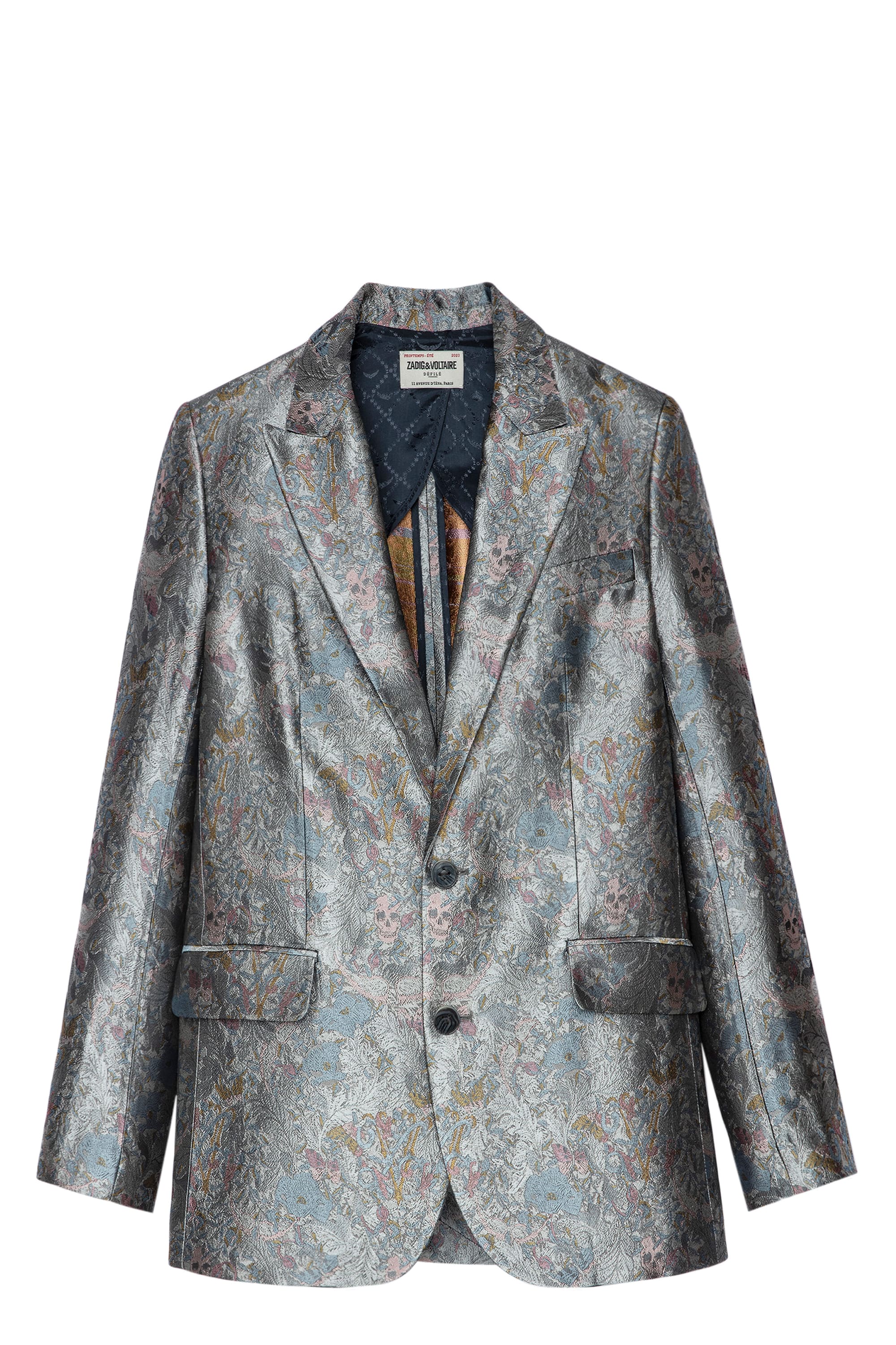 Blazer Vegy British Flowers