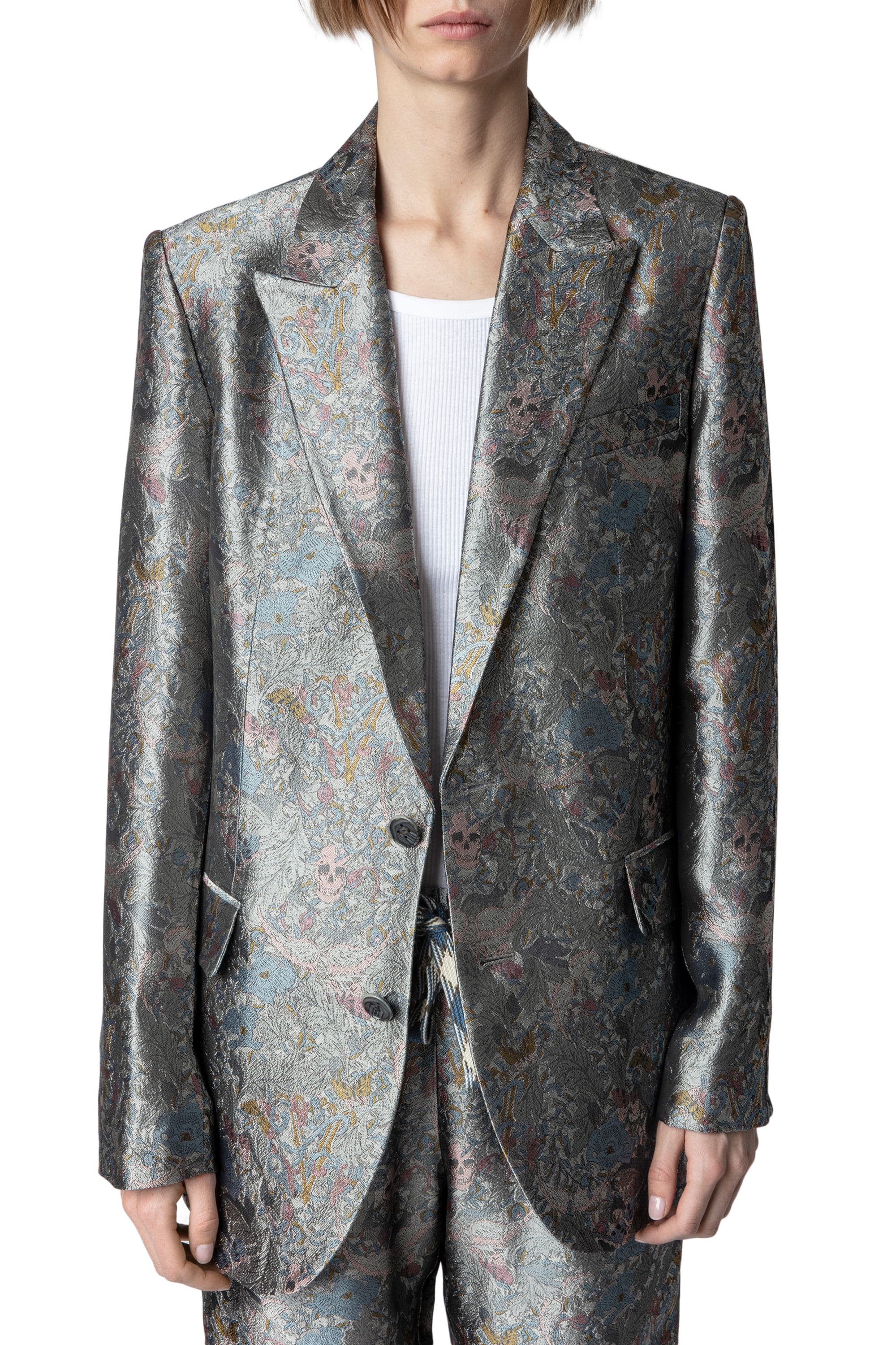 Blazer Vegy British Flowers
