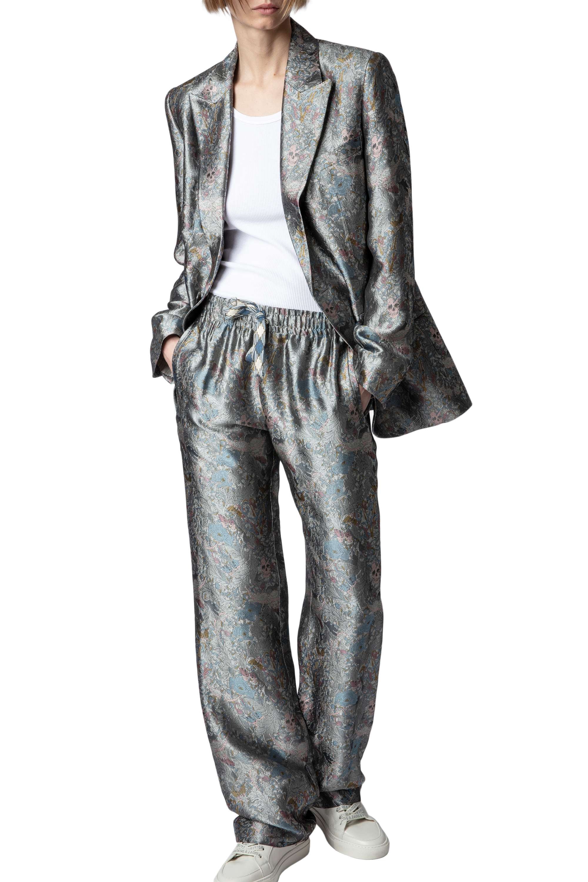 Blazer Vegy British Flowers