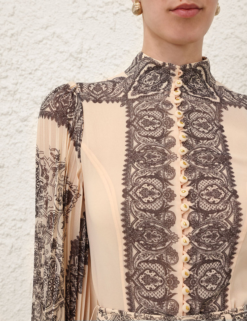 Camisa Sunray Pleated