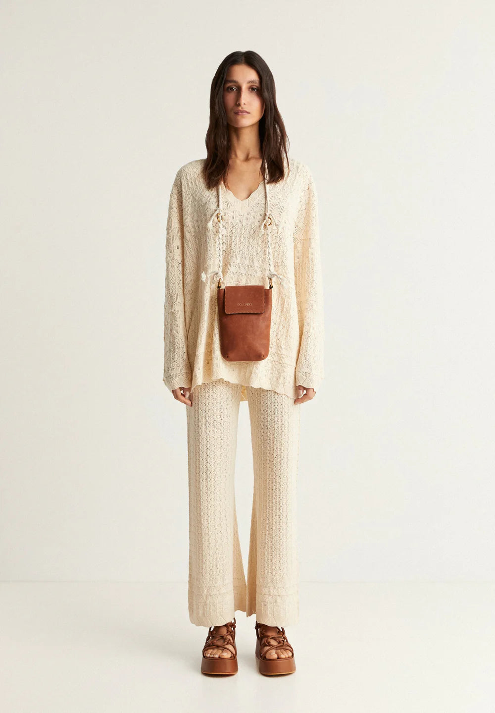 Sweater Pointelle Long