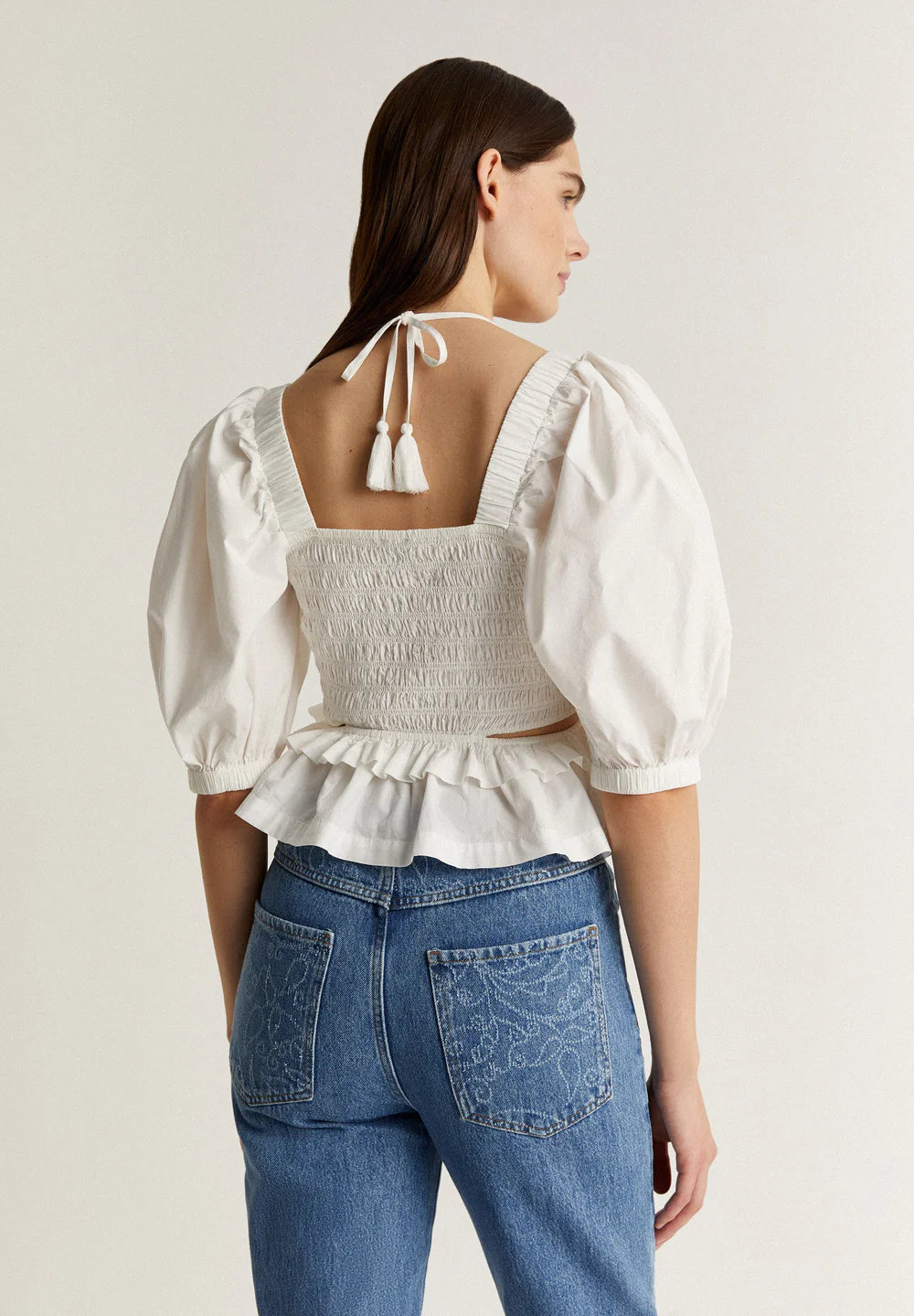 Blusa Poplin Puff