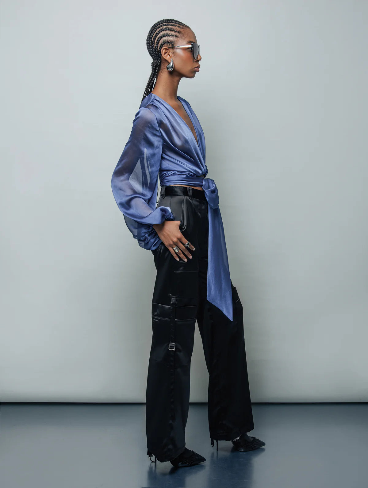 Blusa Dominique Azul CAMILO FRANCO BLUSAS Malva CO