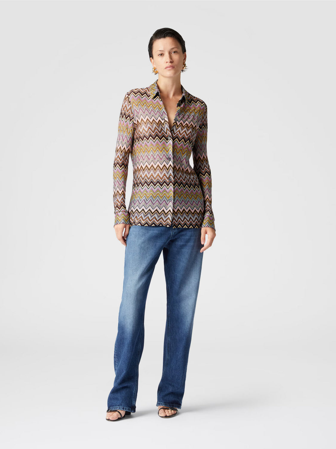 Blusa Long Sleeve Shirt Multicolor