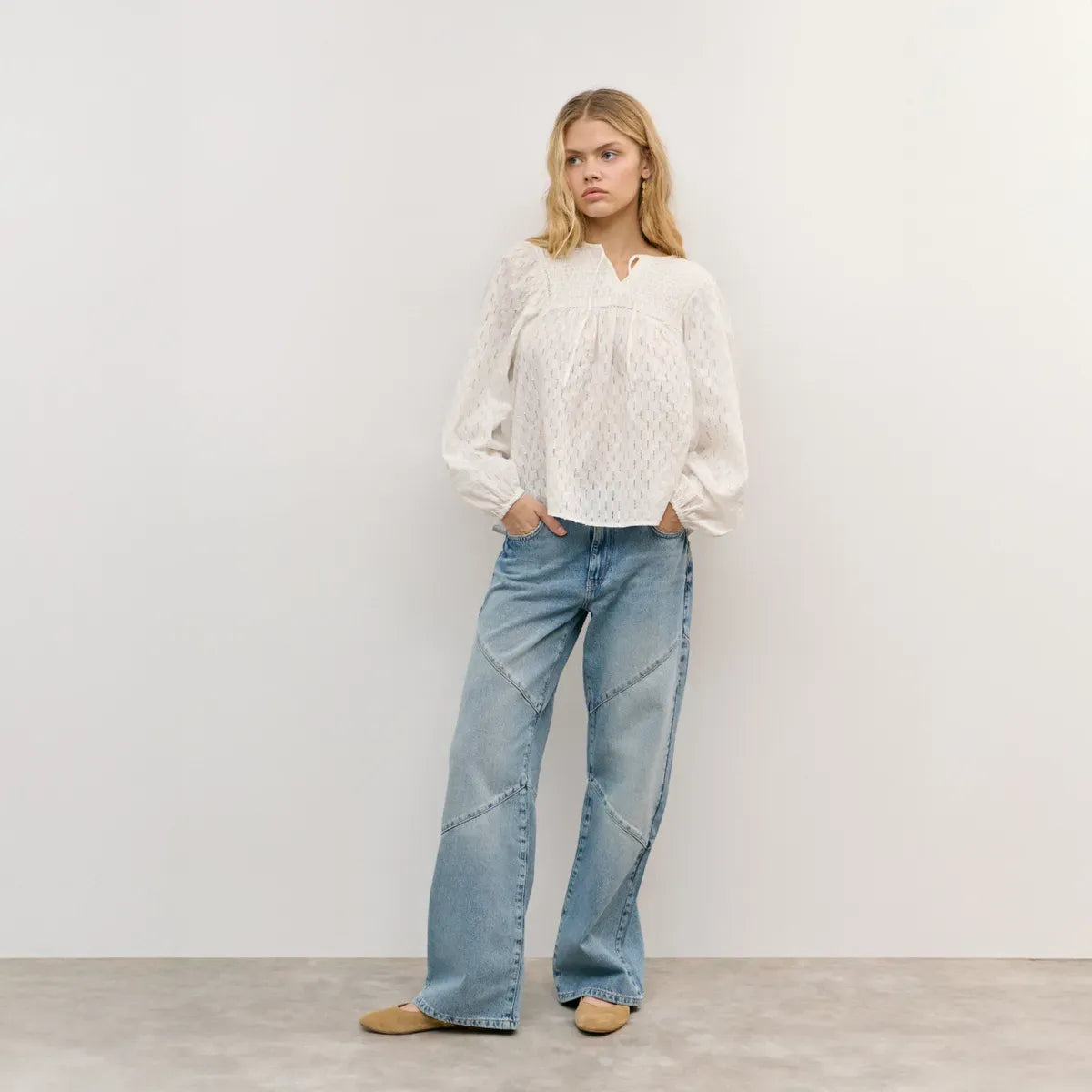 Blusa Volumen Textura