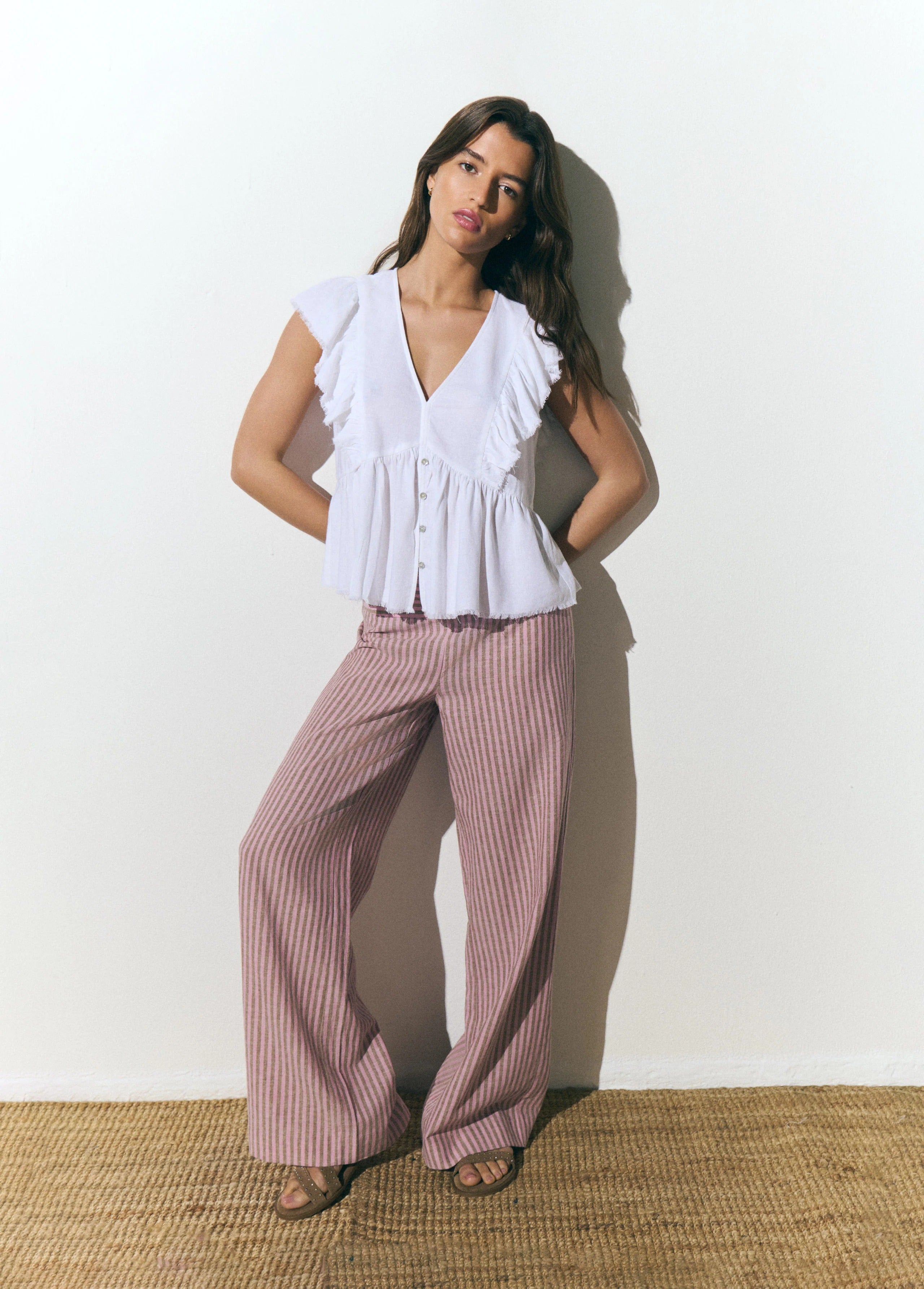 Blusa Detalle Volante
