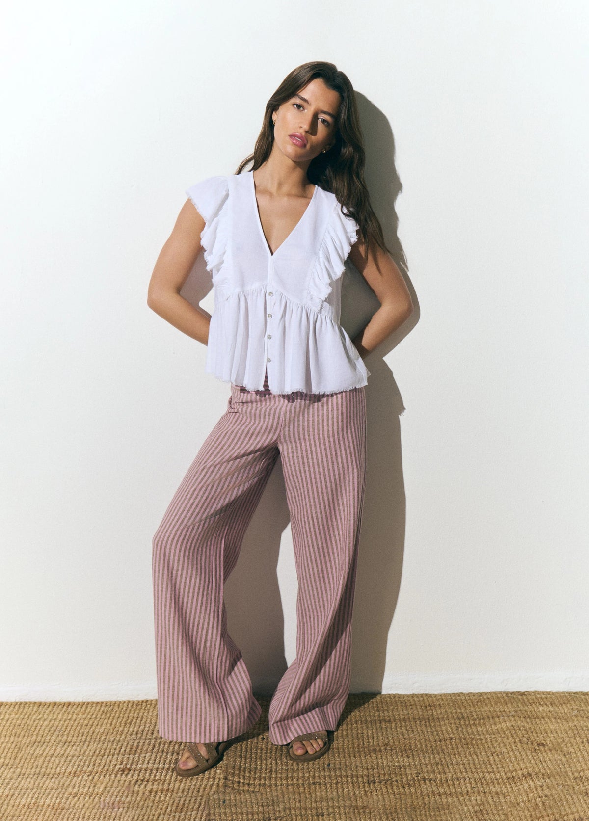 Blusa Detalle Volante