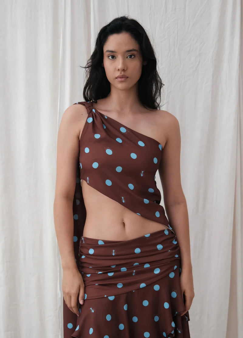 Blusa Thalia Café