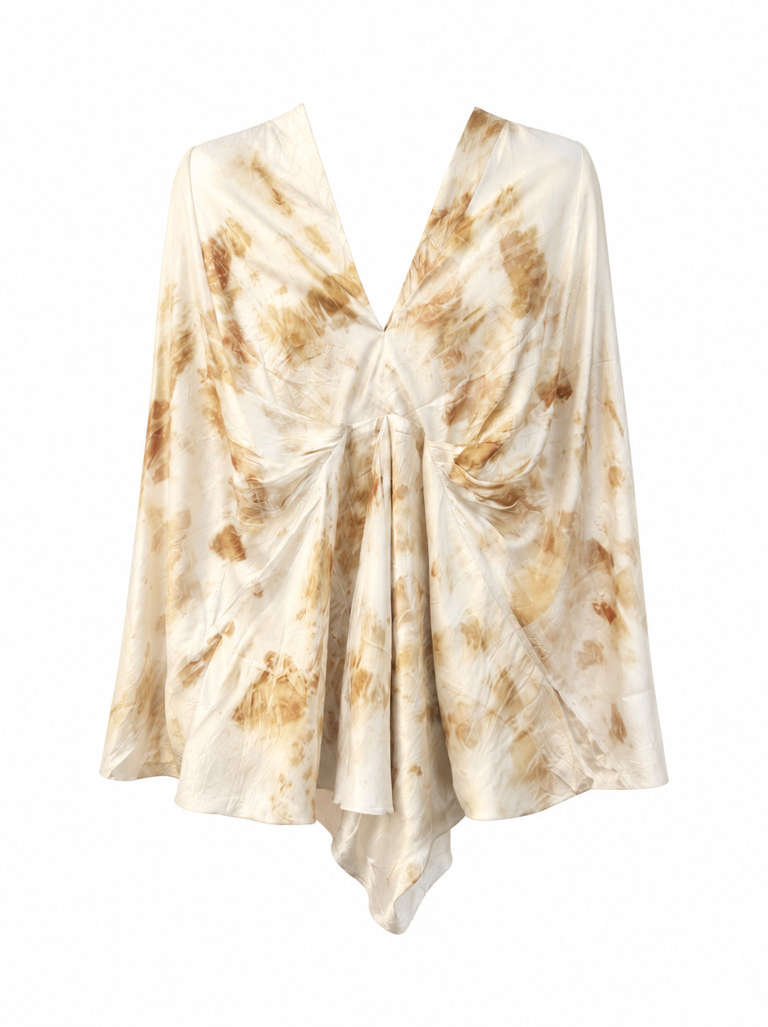 Blusa Petalos Seda Twill