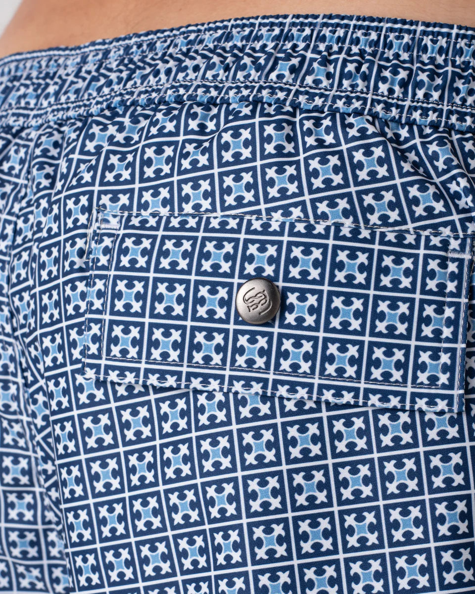 Bermuda Florencia Navy Mosaic