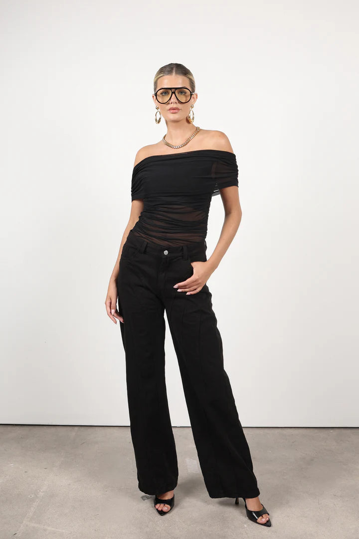 Body Bianca Negro MUSEE THE BRAND BODIES Malva CO BODBIANCABLACK 5
