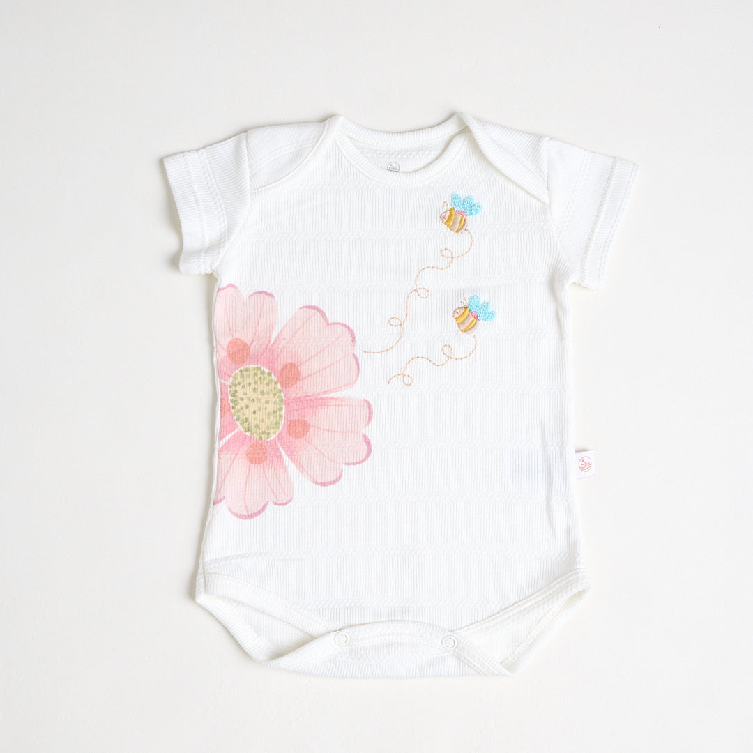 Body Floral Abejas Crudo