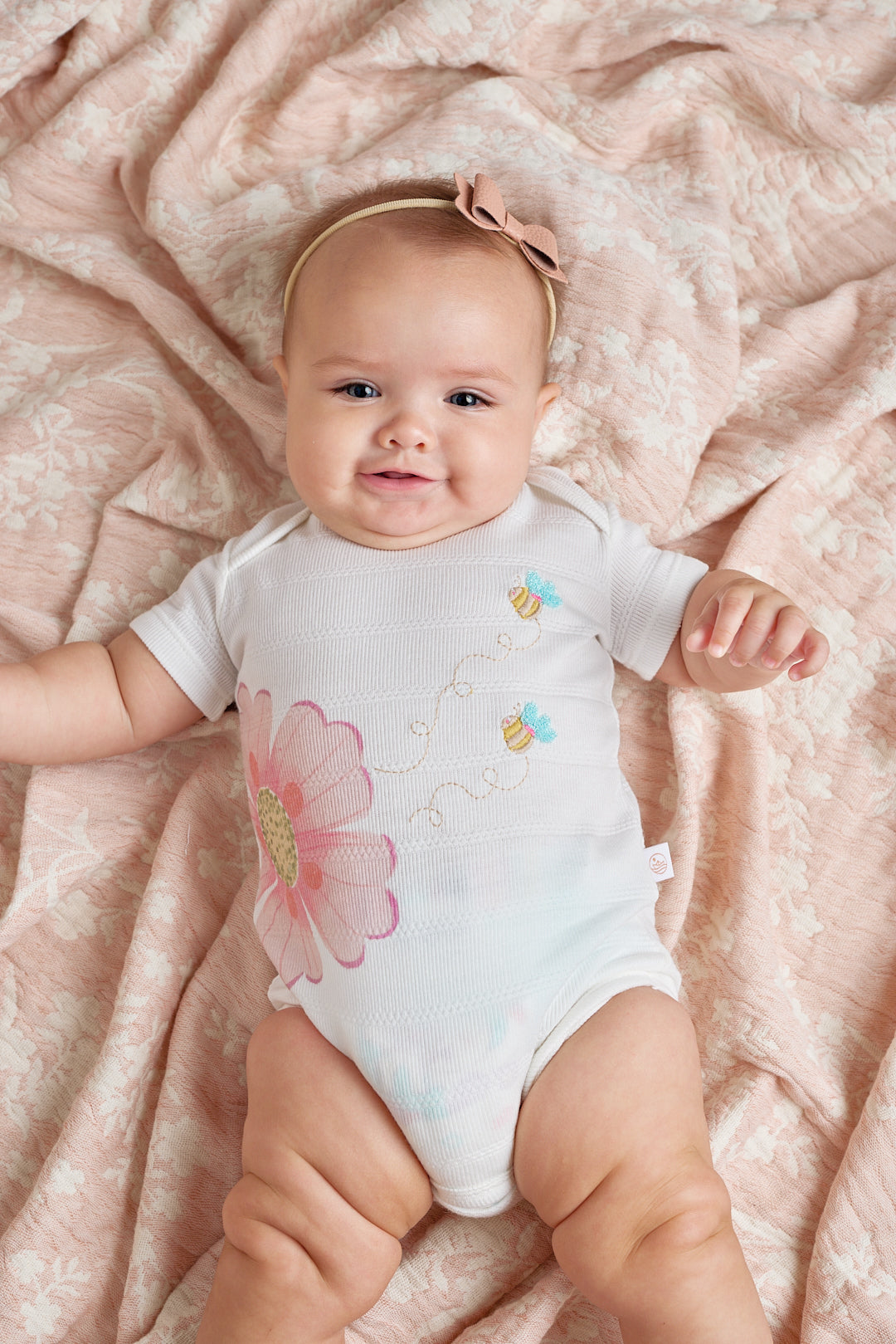 Body Floral Abejas Crudo