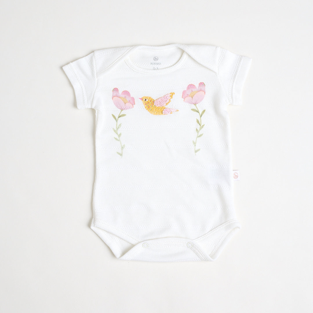 Body Floral Pajaro Crudo