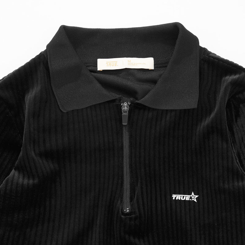 Body De Manga Larga Too Bright Negro TRUE BODIES Malva CO