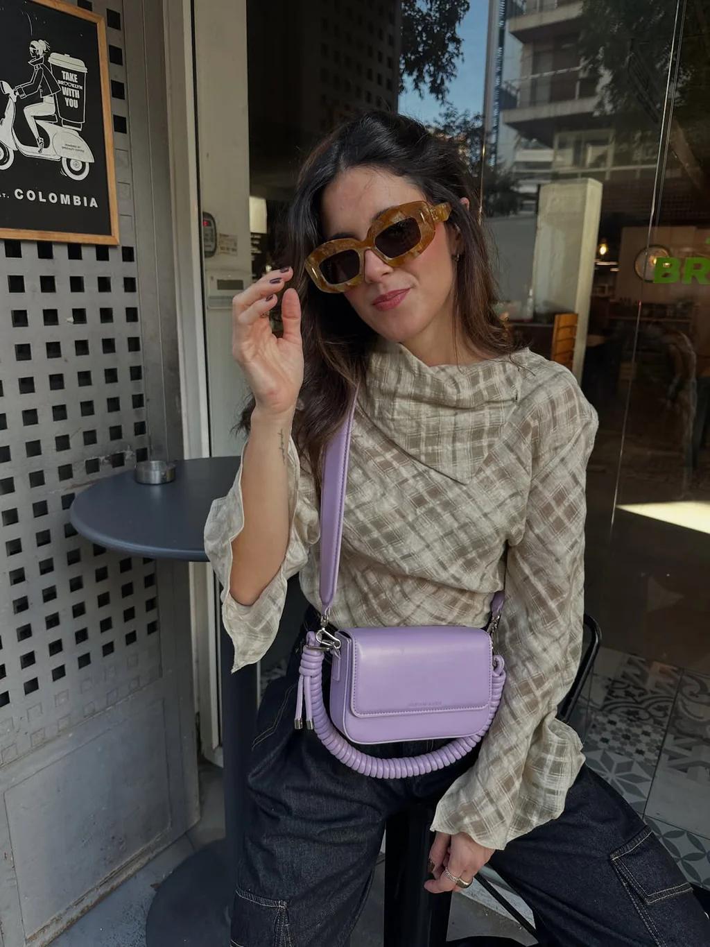 Bolso Pantone Morado