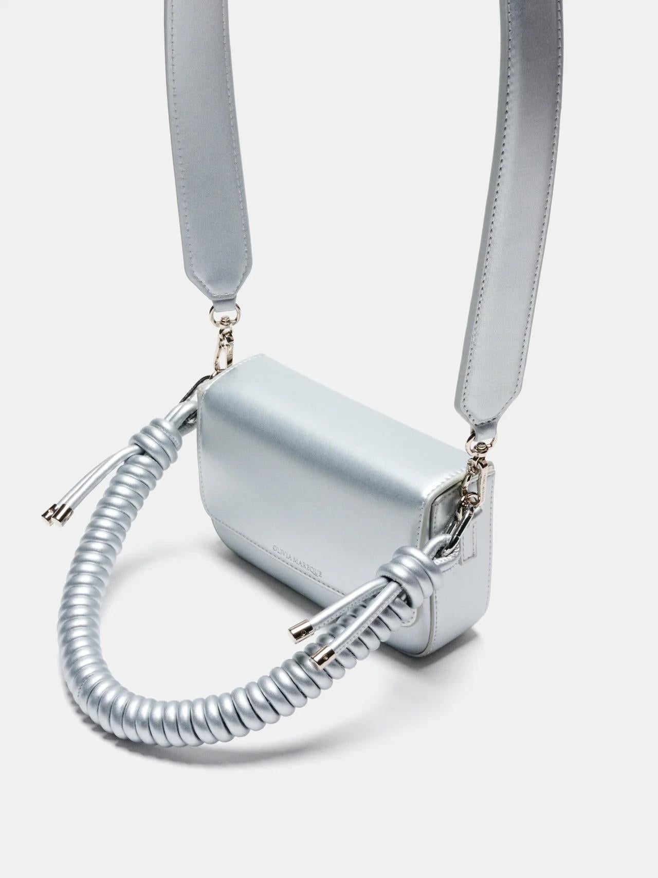 Bolso Pantone Plateado