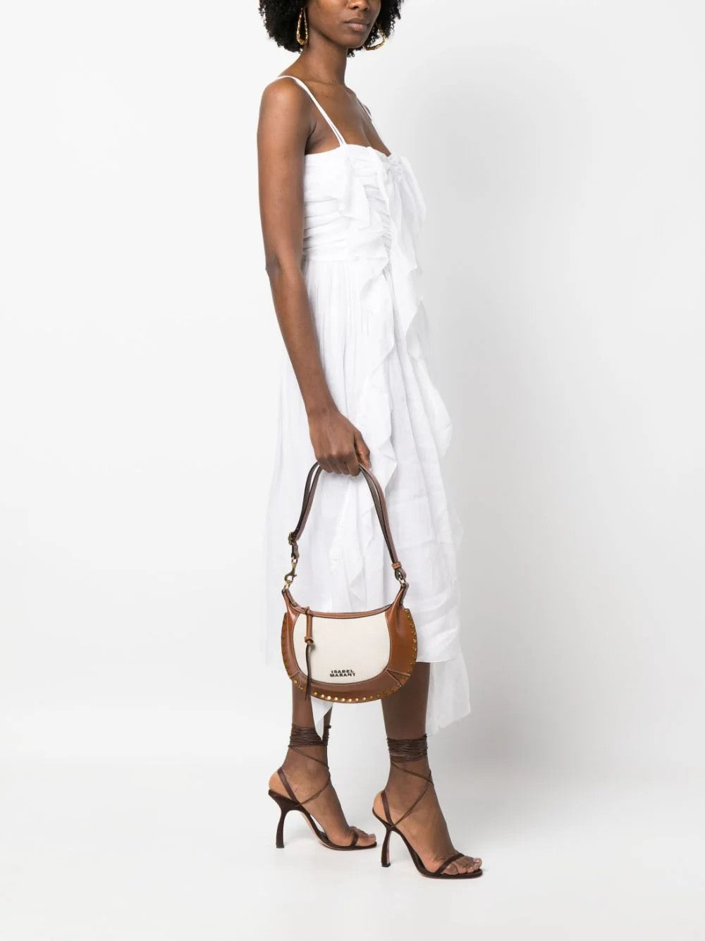 Bolso Oskan Moon Ecru